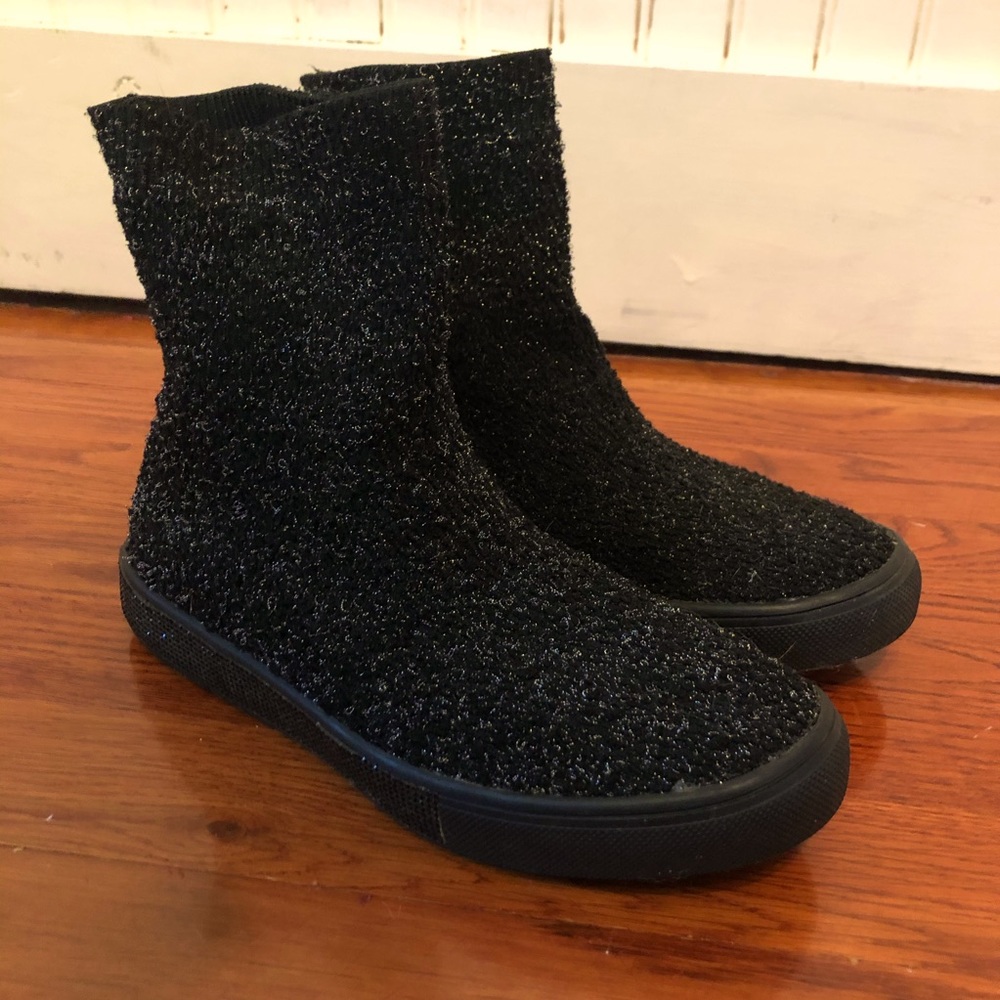 bernie mev. GLITTER SLIP ON SOCK SNEAKERS/ HI-TOP ✨